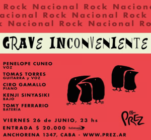 GRAVE INCONVENIENTE