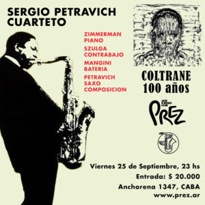 SERGIO PETRAVICH CUARTETO